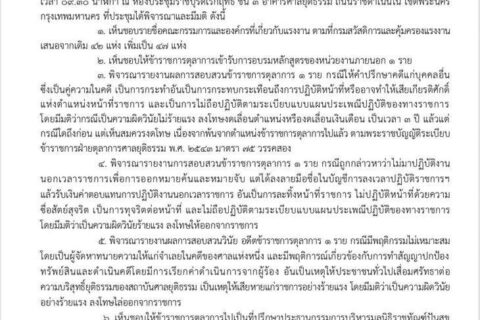 ข้องใจก.ต ลงโทษ อดีตข้าราชการตุลาการ ส่วนอดีตก.ตที่ถูกปชช.ร้องเรียน “ผิดวินัยไม่ร้ายแรง ไม่รับคำร้องไว้พิจารณา”